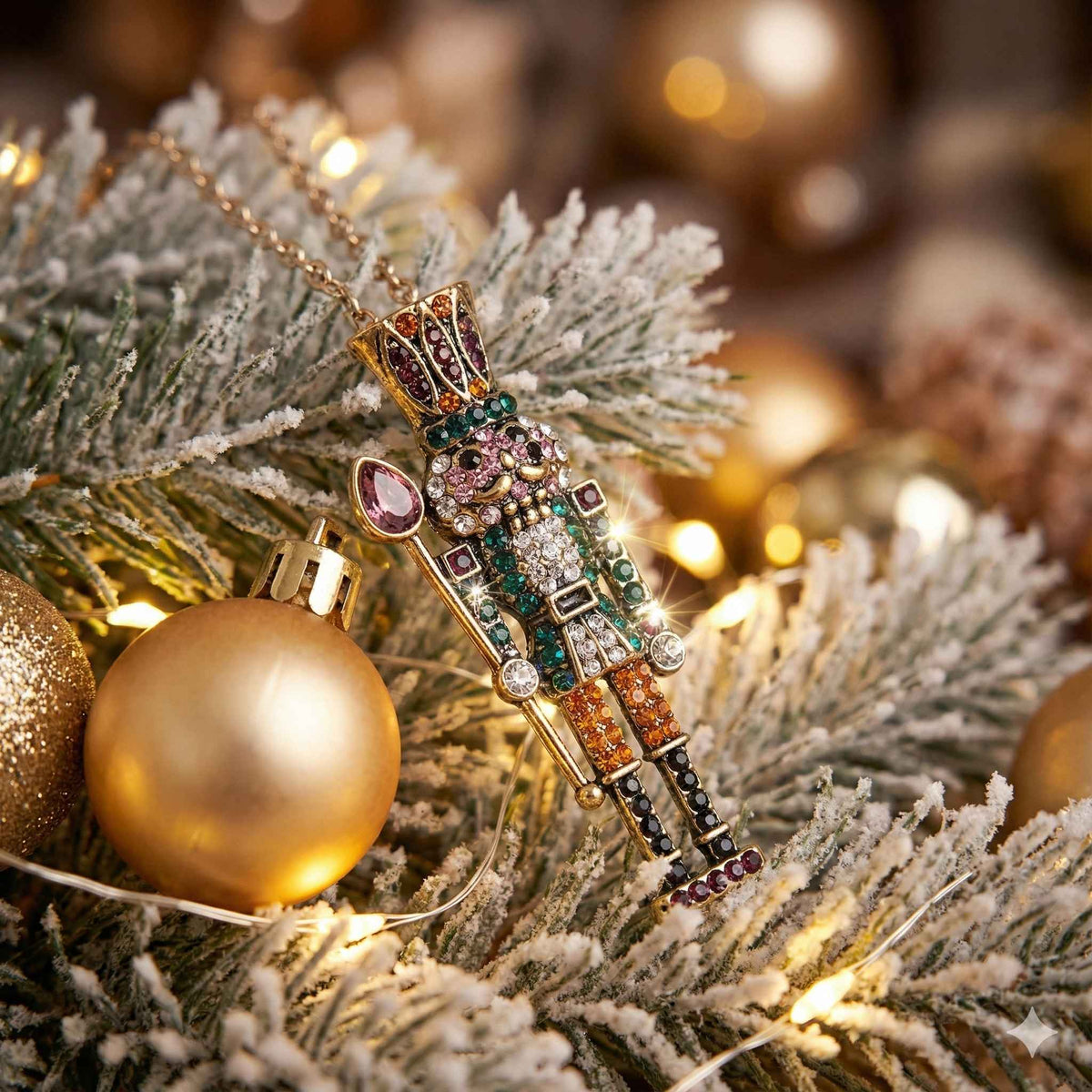 Catuni Gold-Tone Pendant Necklace