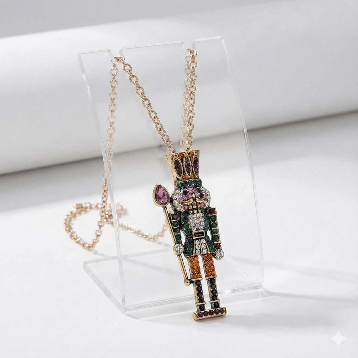 Catuni Gold-Tone Pendant Necklace